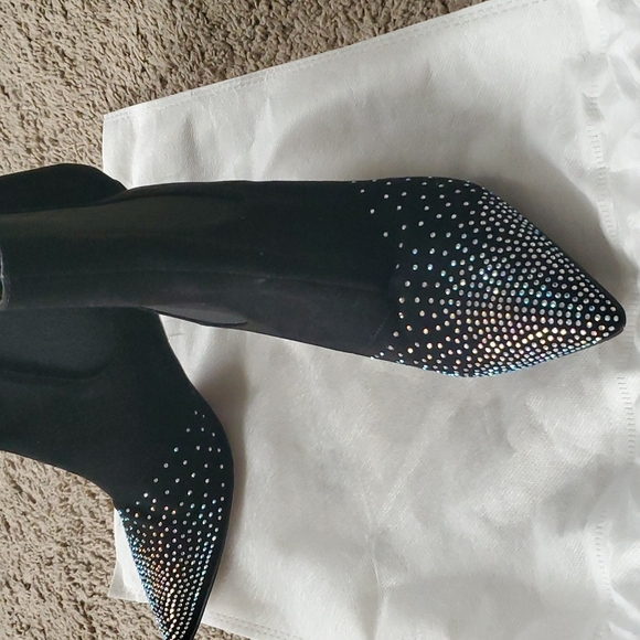 Suede Booties - Picture 2 of 9